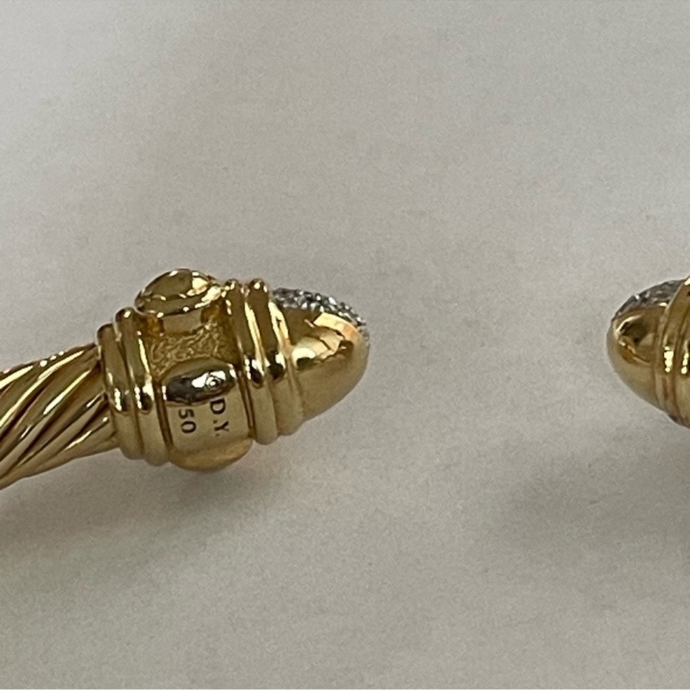 David Yurman gold bracelet - Picture 4 of 14